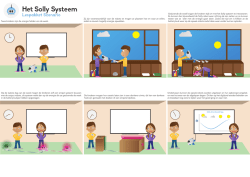 Het Solly Systeem lespakket scenario