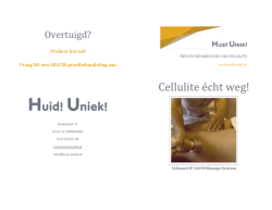 GRATIS ebook over cellulite behandeling