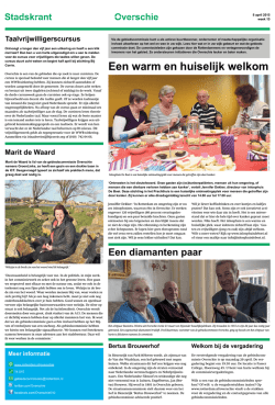 Een warm en huiselijk welkom