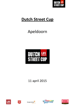 Draaiboek - Stichting Life Goals
