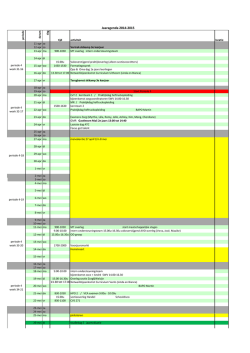 Jaarplanner - Focus Heerhugowaard