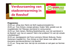 GL warmtenet reeshof