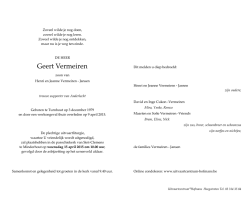 het overlijdensbericht (in PDF-formaat)