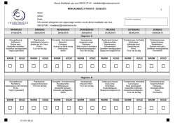 Dienst Maaltijden aan huis 050/32 72 40