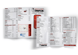 Menukaart - Chaplin Lunch & Diner