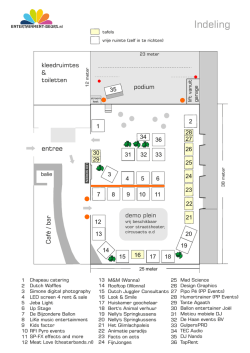 hier de plattegrond - Entertainment