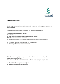 Casus Osteoporose