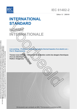 INTERNATIONAL STANDARD NORME INTERNATIONALE