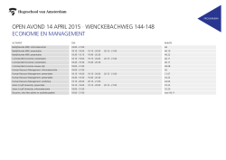 wenckebachweg 144-148 economie en management
