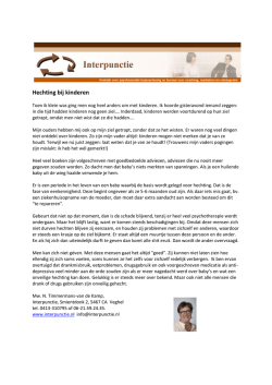 Hoe en wanneer moeten we dit vertellen