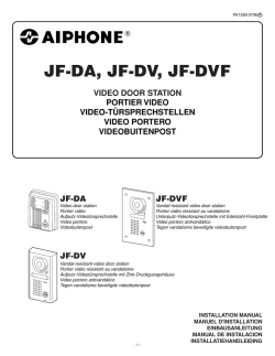 JF-DA, JF-DV, JF-DVF