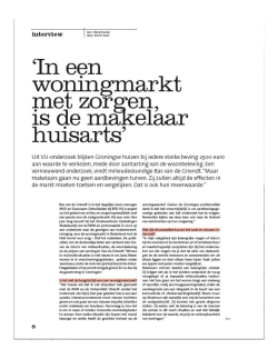 In een woningmarkt met zorgen is de makelaar huisarts