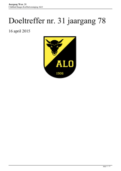 Jaargang 78 nr. 31