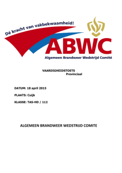 het programmaboekje met tijdschema en
