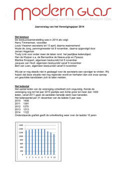 Jaarverslag 2014
