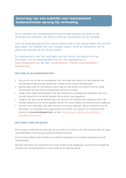Procedure - Kind en Gezin