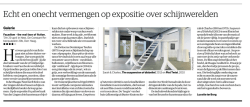 Echt en onecht vermengen op expositie over schĳnwerelden
