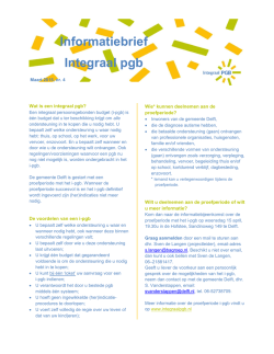 i-pgb - Hervorming Langdurige Zorg