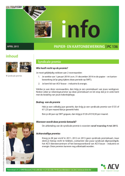 inhoud - ACV Bouw-Industrie & Energie