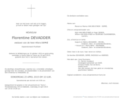 het overlijdensbericht (in PDF-formaat)