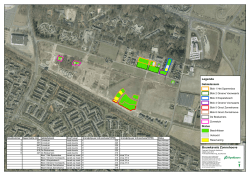 Uitgiftekaart bouwkavels Groot Zonnehoeve
