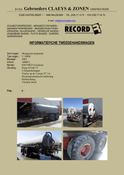 infofiche - Record Trailers
