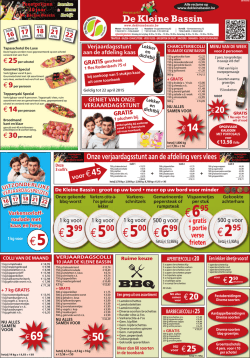 weekpromo - De Kleine Bassin