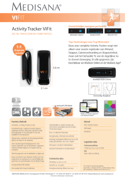 Activity Tracker ViFit