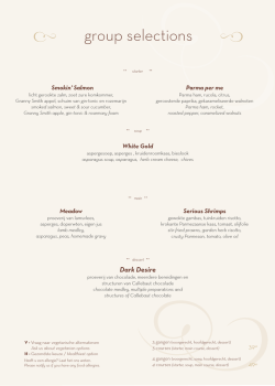Groups Selections Menu