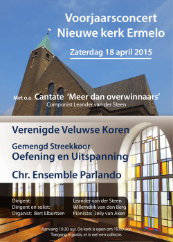 concert - Leander van der Steen