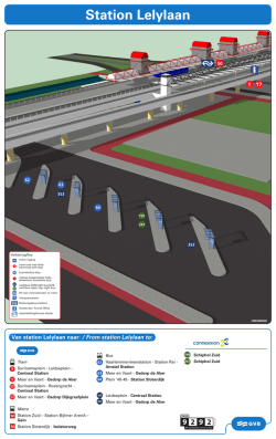 Van station Lelylaan naar: / From station Lelylaan to: