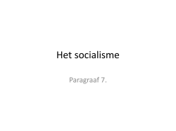 Het socialisma