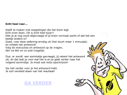 Echt heel raar... Heeft te maken met koppelingen die het