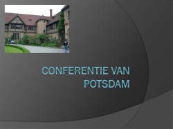 Conferentie van Potsdam - Histoforum, de site voor