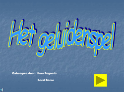 Het geluidenspel