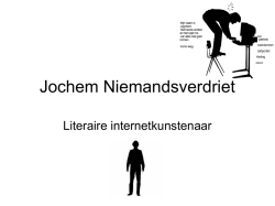 Jochem Niemandsverdriet