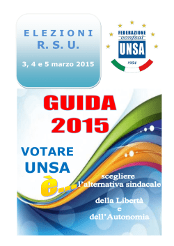 GUIDA rsu 2015 - calendario rsu 2015 &ndash; le date e le scadenze