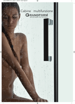 Grandform Home 2014 - Cabine multifunzione