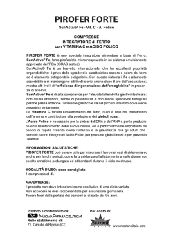 Foglietto Ill. PIROFER FORTE