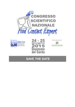 Save the date 15