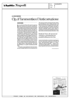 la Repubblica - Giustizia Amministrativa