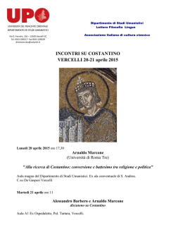 INCONTRI SU COSTANTINO VERCELLI 20