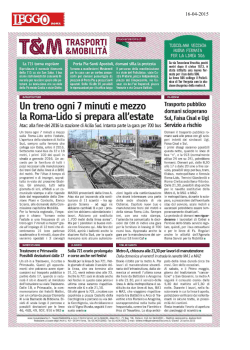 Un treno ogni 7 minuti e mezzo la Roma