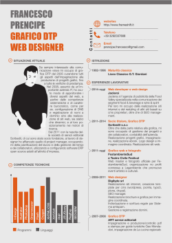 francesco prencipe grafico dtp web designer