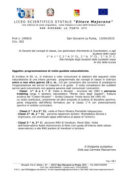 circ. 202 - Liceo Statale Ettore Majorana