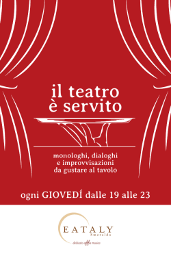 scarica la cartolina che troverai sul tavolo