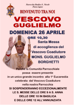 vescovo-guglielmo - Parrocchia Di San Nicolò