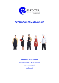 CATALOGO FORMATIVO 2015