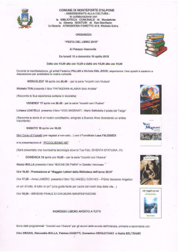 programma festa del libro 2015