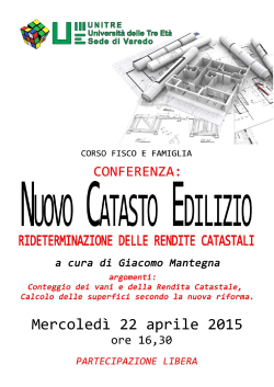 Nuovo CATASTO 011210